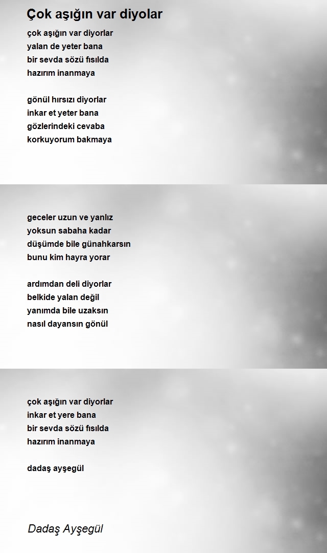 Dadaş Ayşegül
