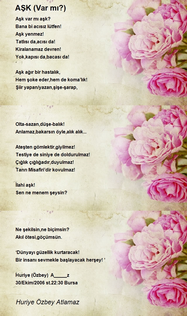 Huriye Özbey Atlamaz