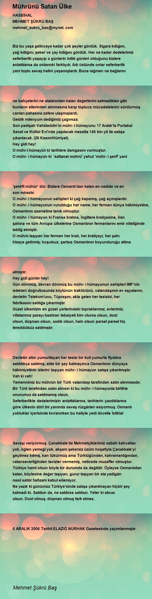 Mehmet Şükrü Baş