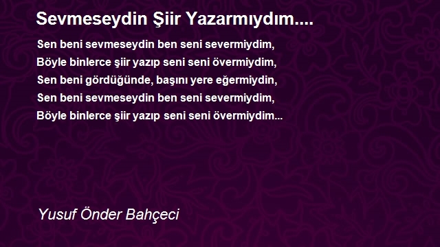 Yusuf Önder Bahçeci