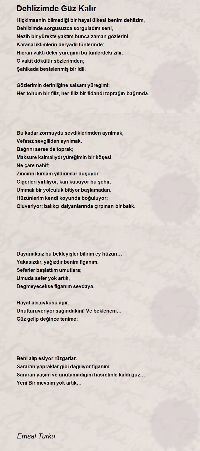 Emsal Türkü