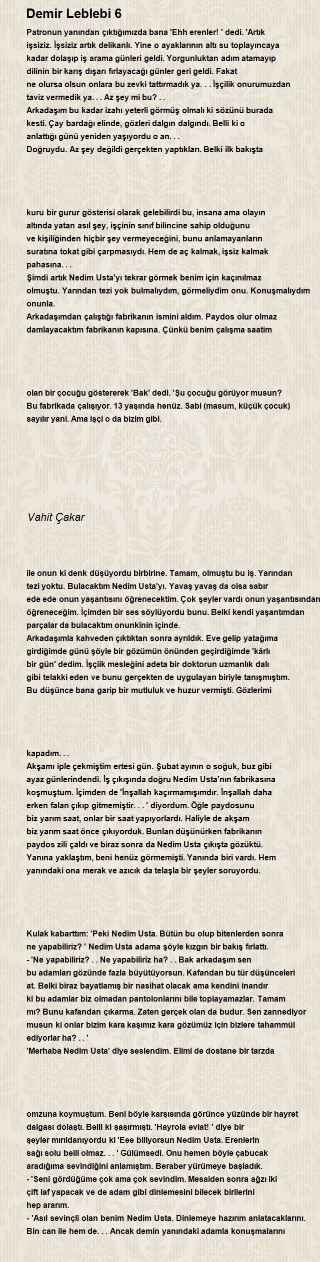Vahit Çakar