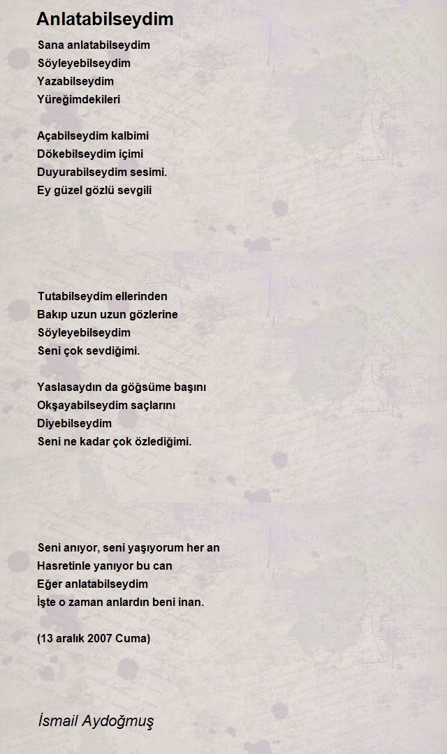 İsmail Aydoğmuş