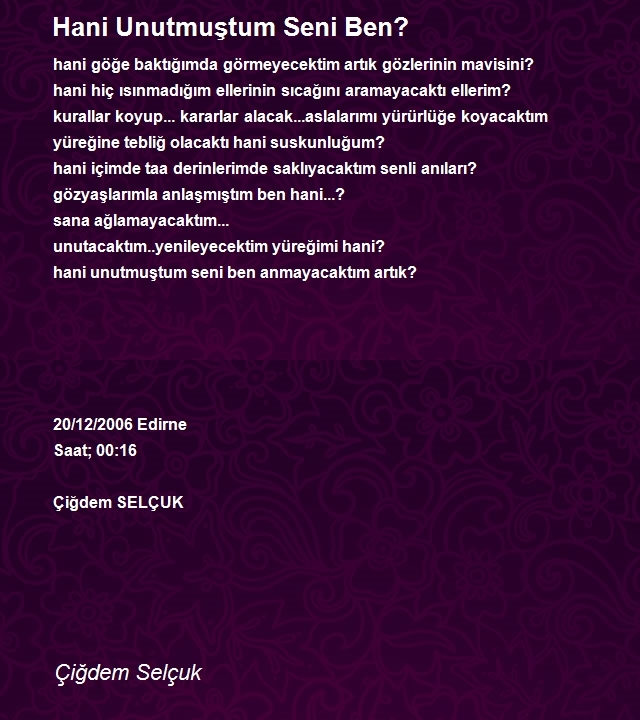 Çiğdem Selçuk