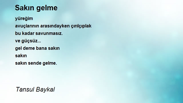 Tansul Baykal