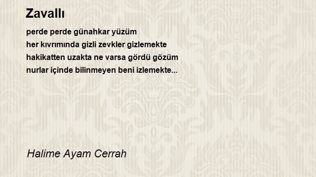 Halime Ayam Cerrah