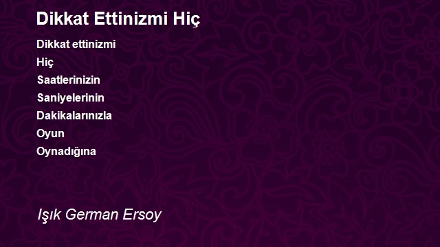Işık German Ersoy