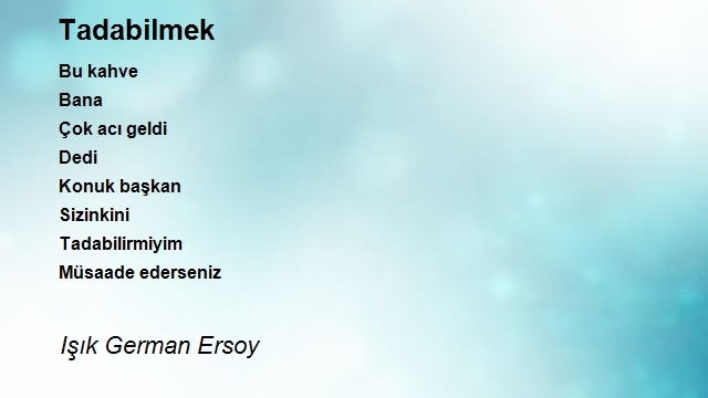 Işık German Ersoy