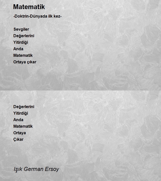 Işık German Ersoy