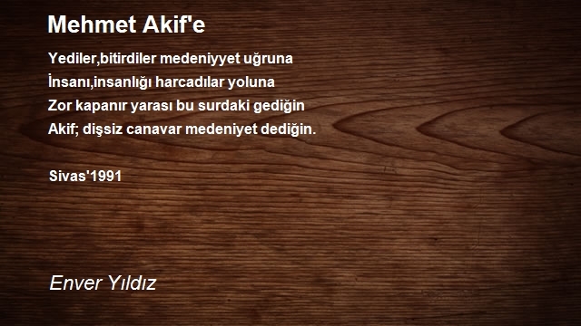 Enver Yıldız