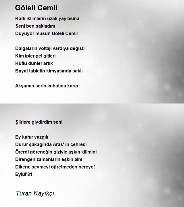 Turan Kayıkçı