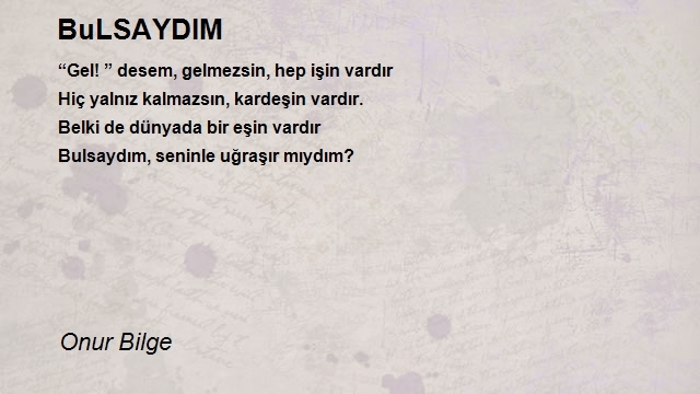 Onur Bilge