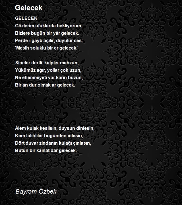 Bayram Özbek