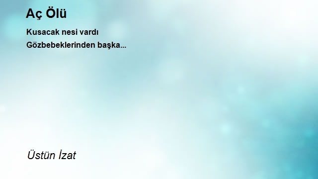Üstün İzat