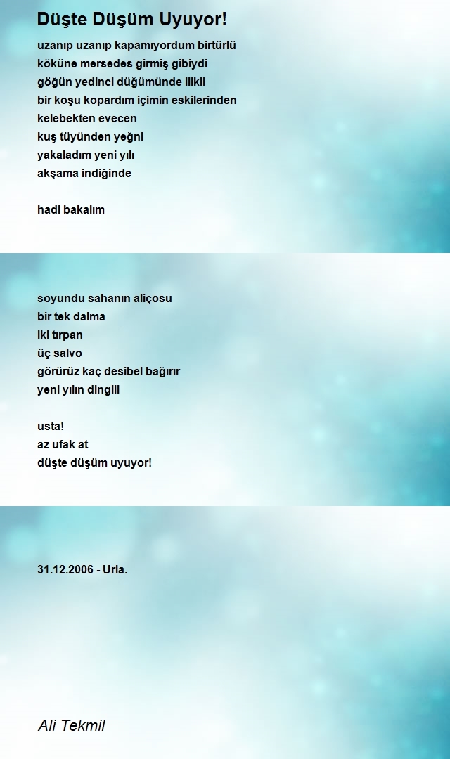 Ali Tekmil