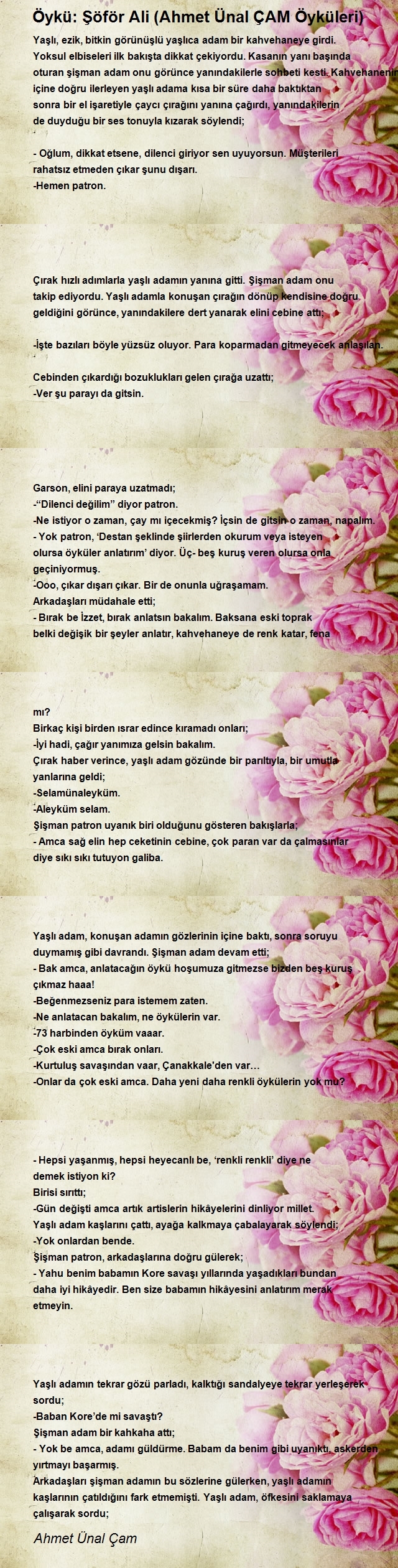 Ahmet Ünal Çam