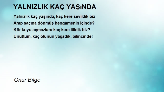Onur Bilge
