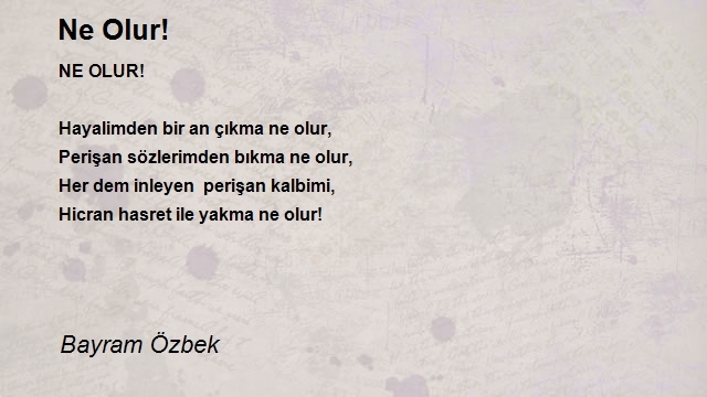 Bayram Özbek