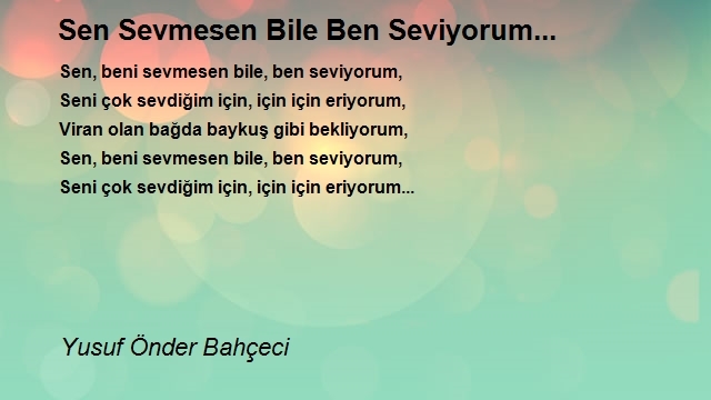 Yusuf Önder Bahçeci