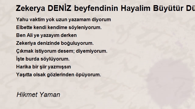 Hikmet Yaman