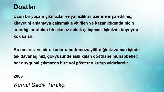 Kemal Sadık Tarakçı