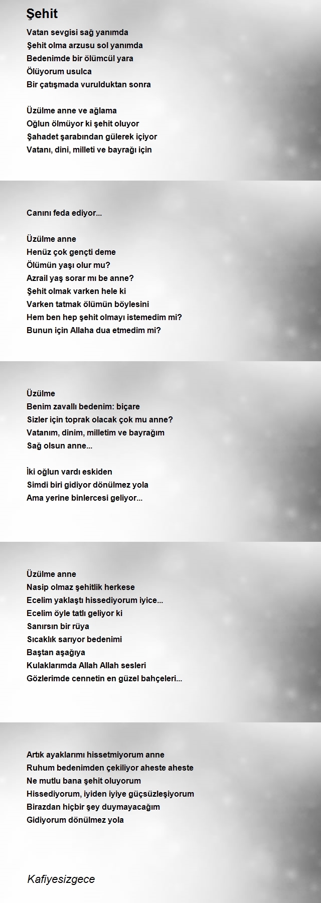 Şair Kafiyesizgece