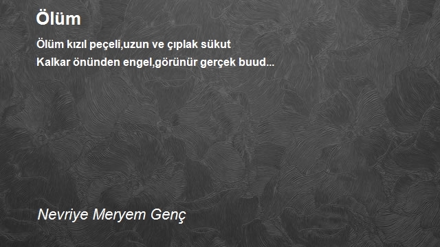 Nevriye Meryem Genç