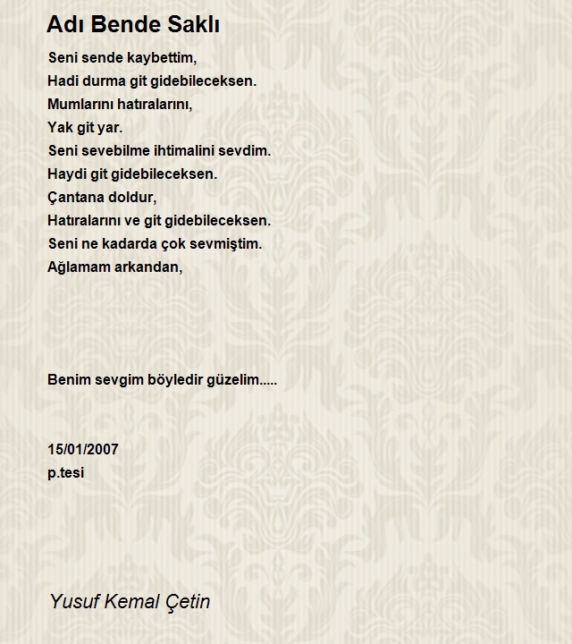 Yusuf Kemal Çetin