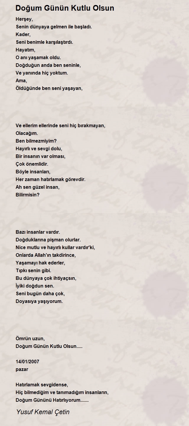 Yusuf Kemal Çetin