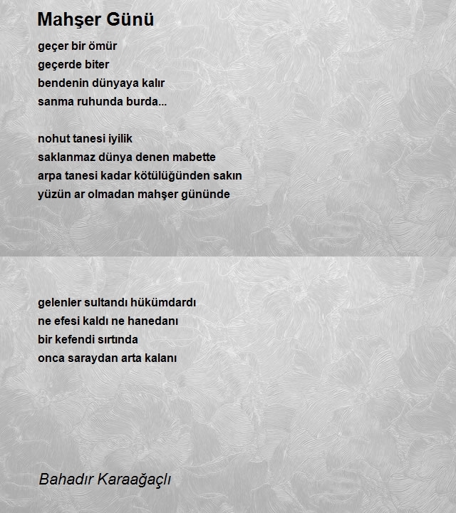 Bahadır Karaağaçlı