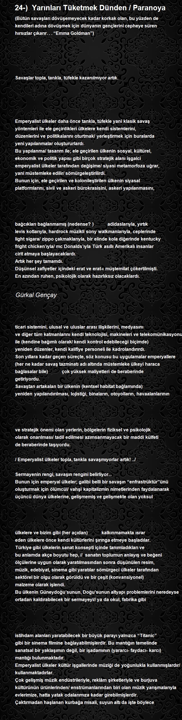 Gürkal Gençay