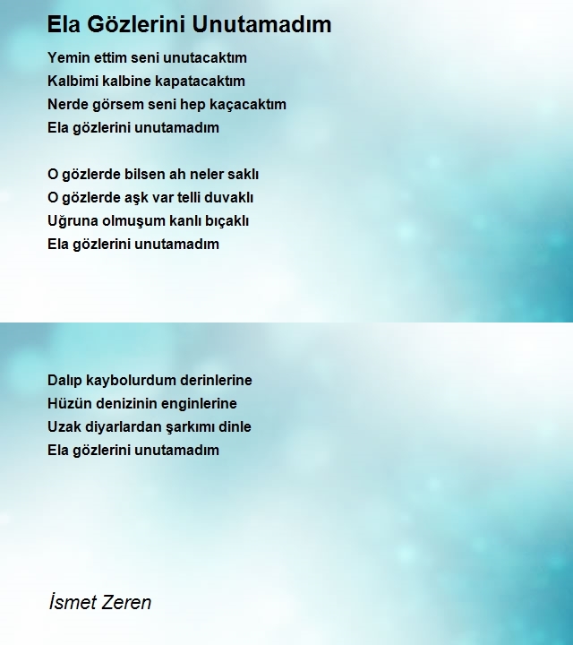 İsmet Zeren