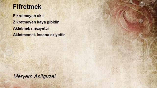Meryem Asliguzel