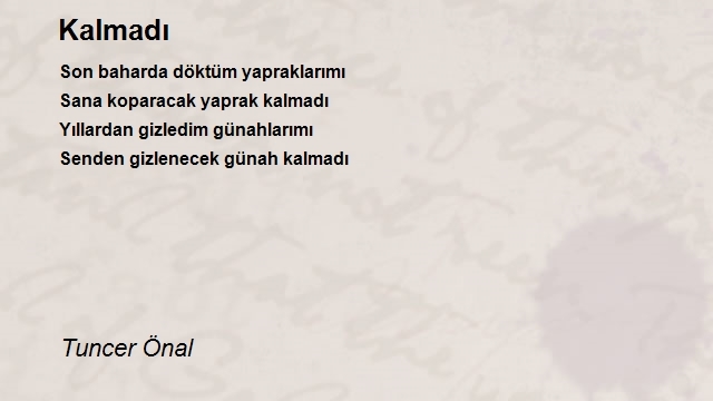 Tuncer Önal