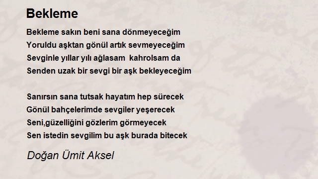 Doğan Ümit Aksel