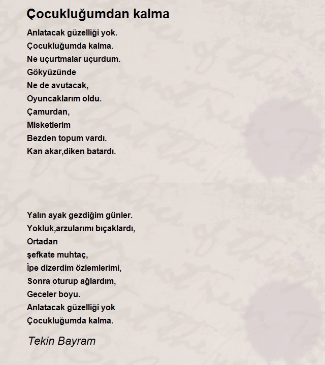 Tekin Bayram