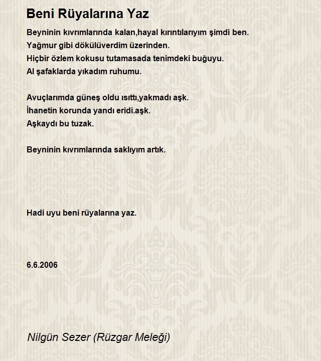 Nilgün Sezer (Rüzgar Meleği)