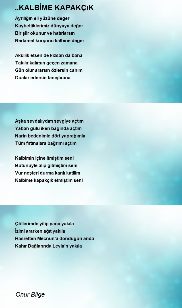 Onur Bilge