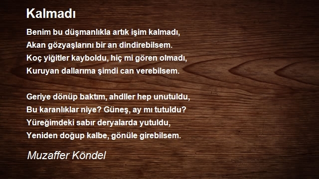 Muzaffer Köndel