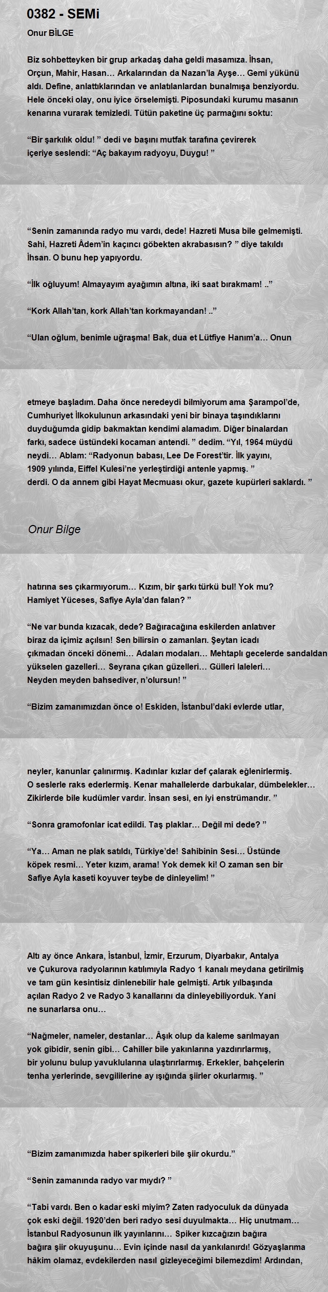 Onur Bilge