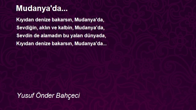 Yusuf Önder Bahçeci