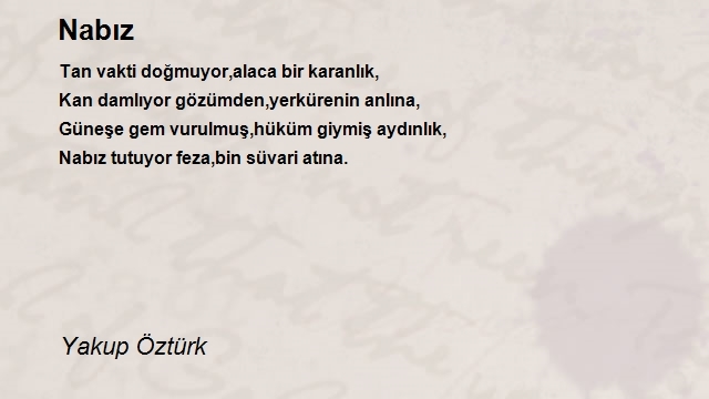 Yakup Öztürk