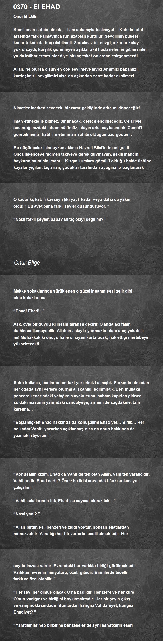 Onur Bilge