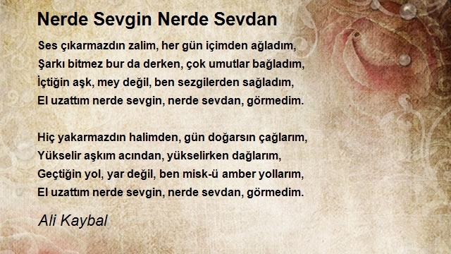 Ali Kaybal
