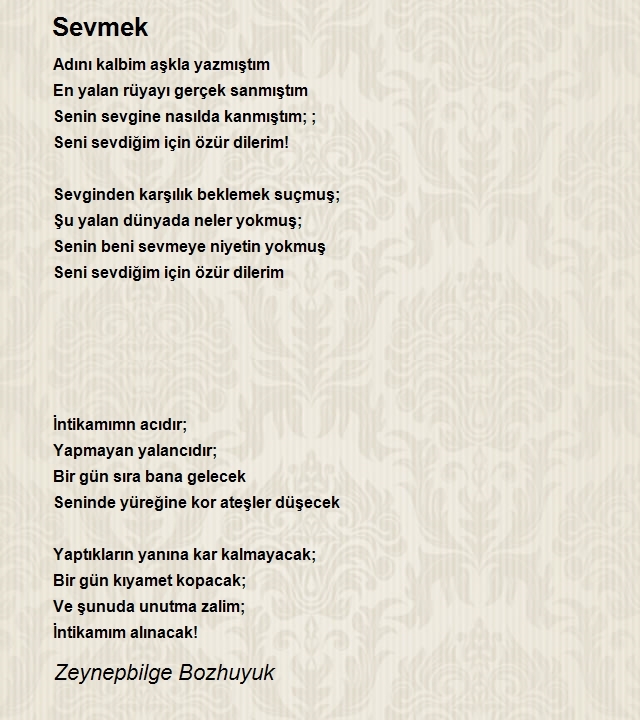 Zeynepbilge Bozhuyuk