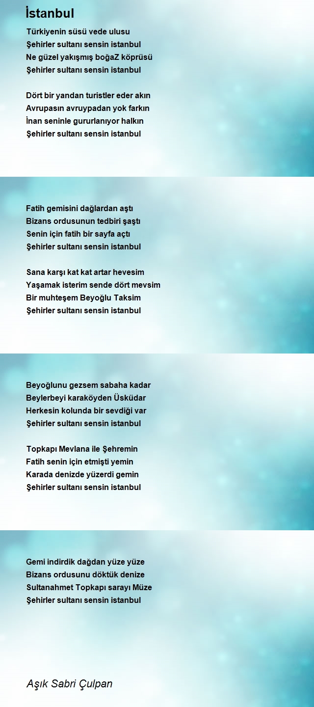Aşık Sabri Çulpan