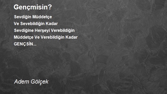 Adem Gölçek