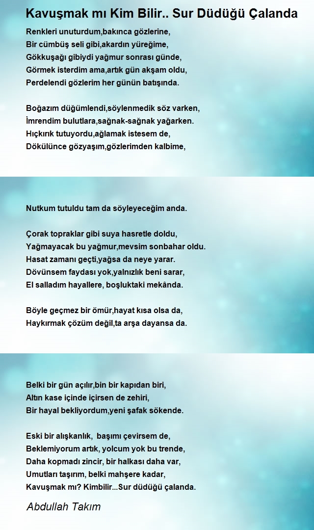 Abdullah Takım
