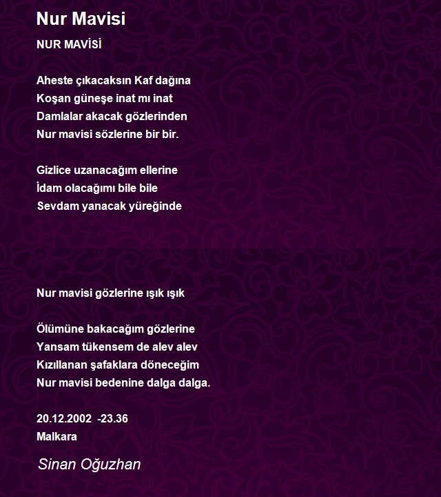 Sinan Oğuzhan