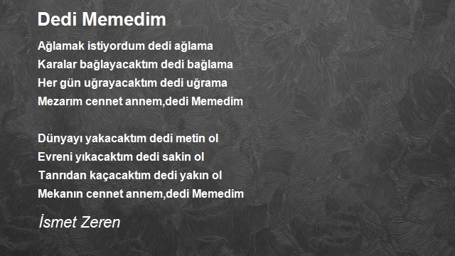 İsmet Zeren
